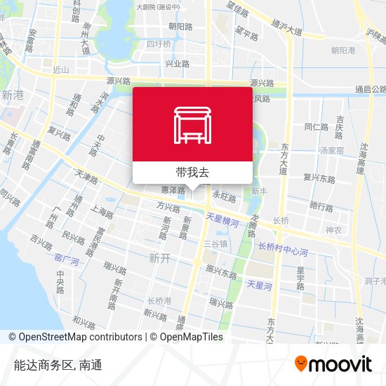 能达商务区地图