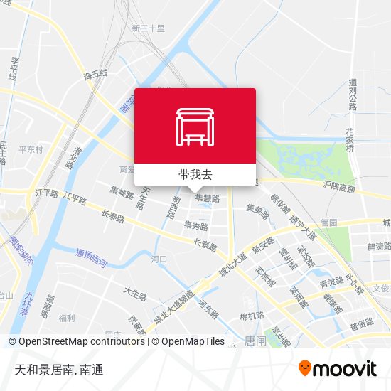 天和景居南地图