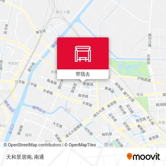 天和景居南地图