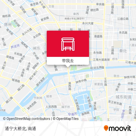 通宁大桥北地图