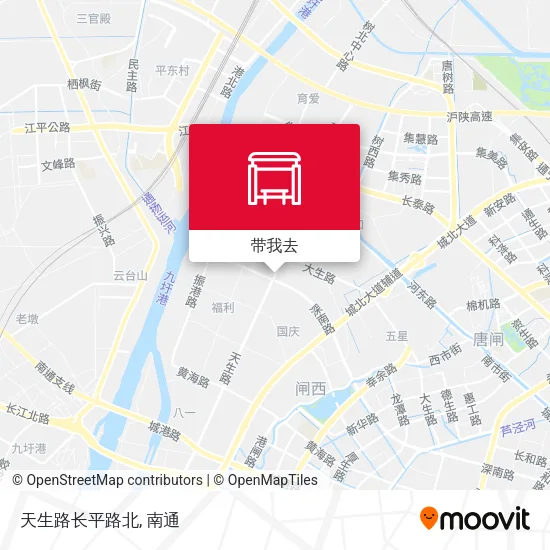 天生路长平路北地图