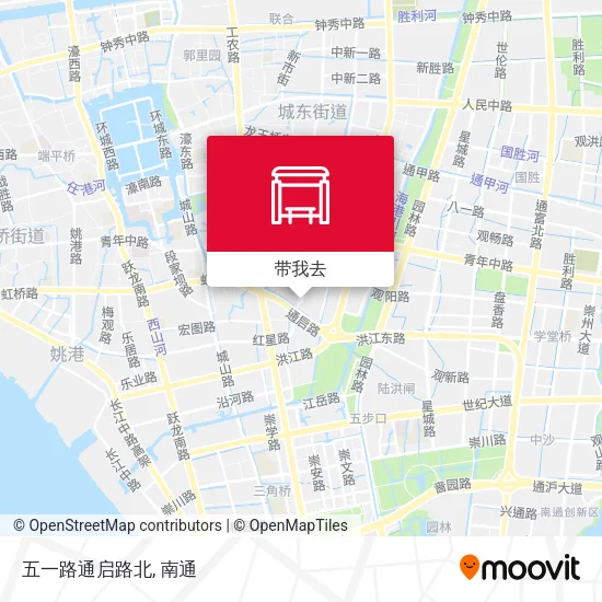 五一路通启路北地图