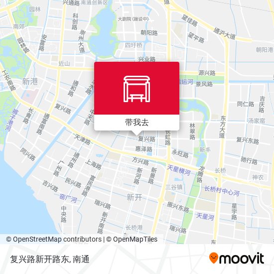 复兴路新开路东地图