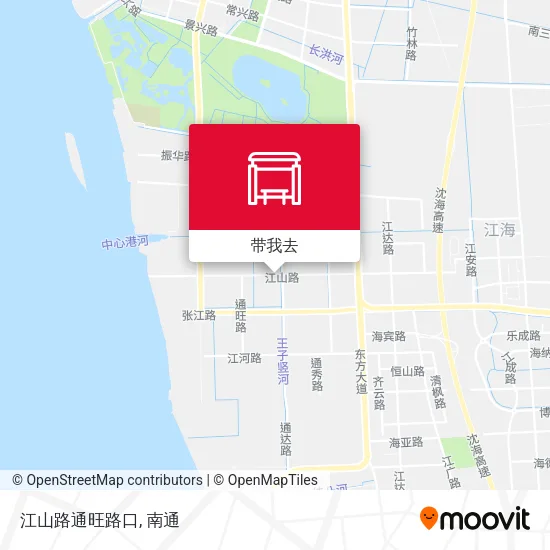 江山路通旺路口地图