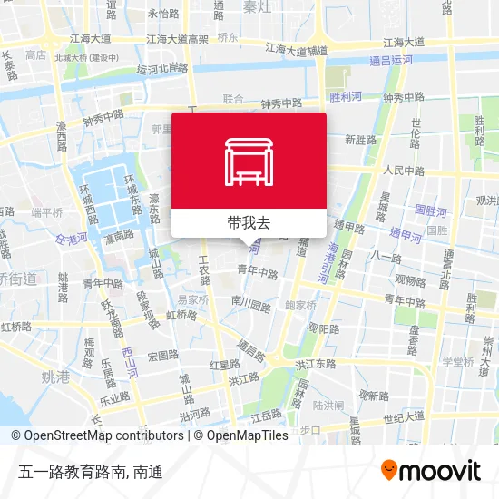 五一路教育路南地图