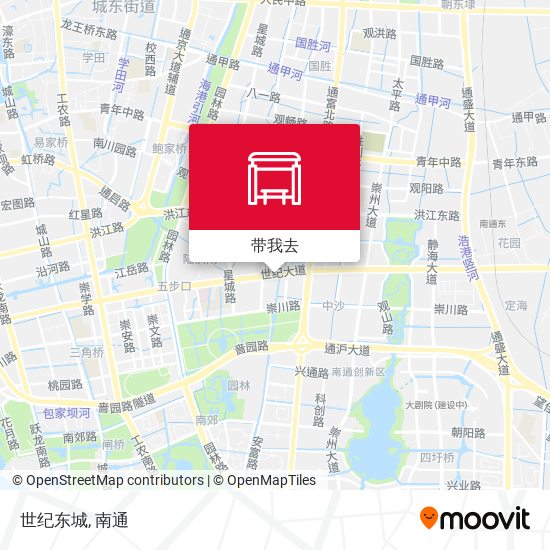 世纪东城地图