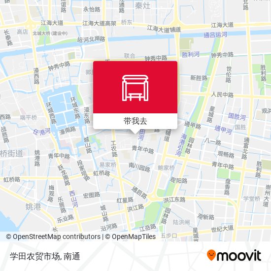 学田农贸市场地图