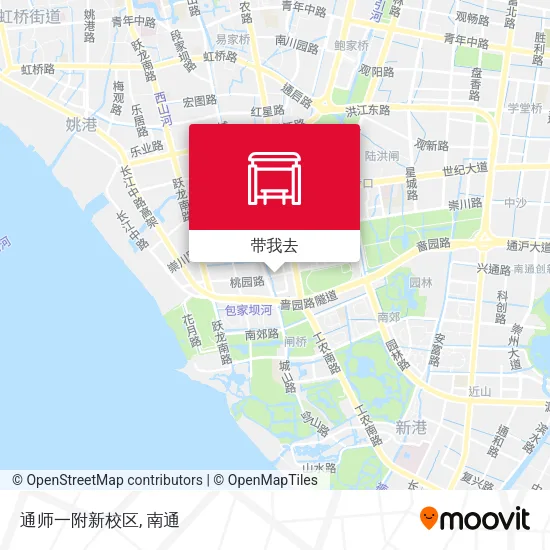 通师一附新校区地图