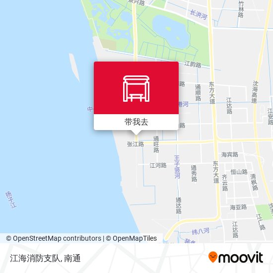 江海消防支队地图