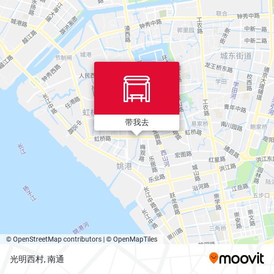 光明西村地图