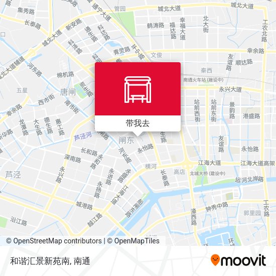和谐汇景新苑南地图