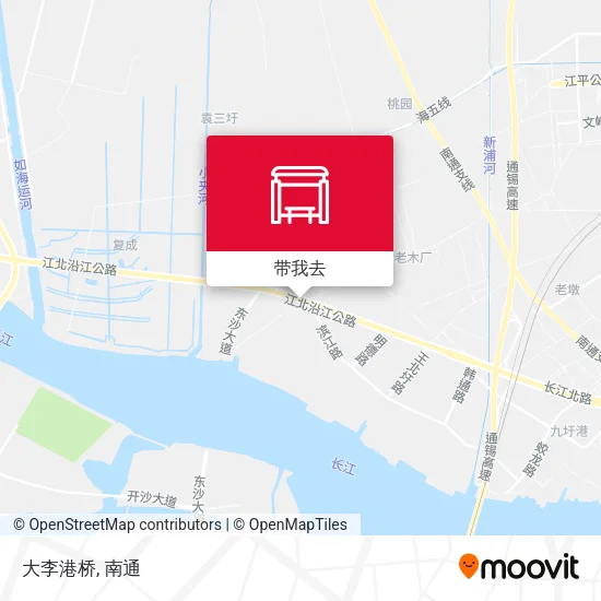 大李港桥地图