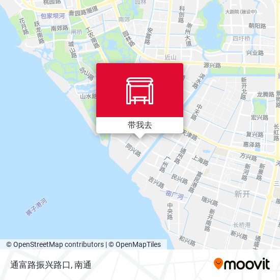 通富路振兴路口地图