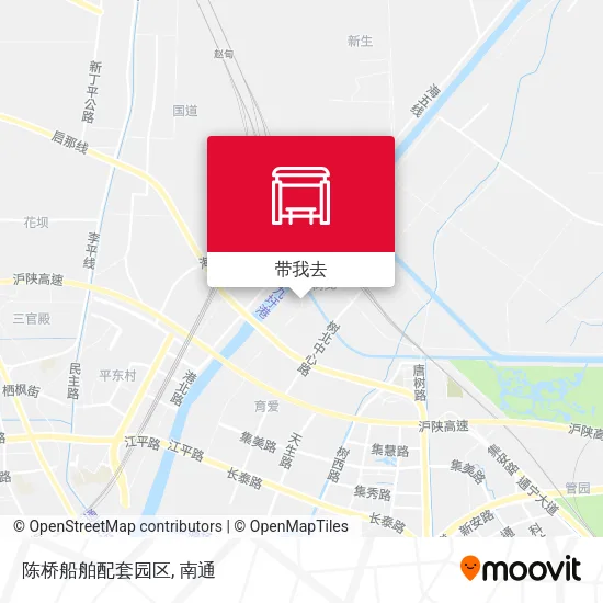 陈桥船舶配套园区地图