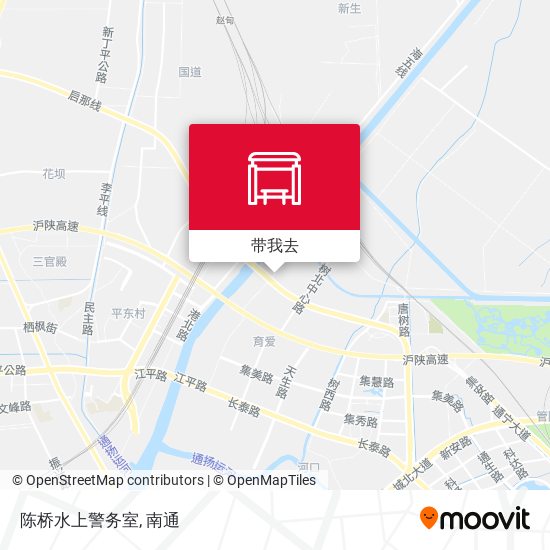 陈桥水上警务室地图