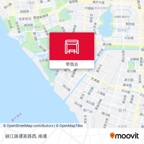 丽江路通富路西地图