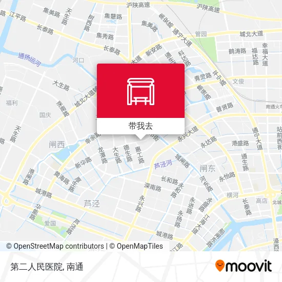 第二人民医院地图