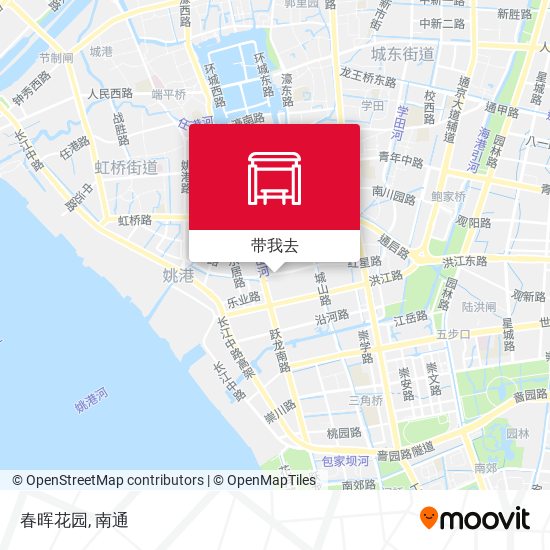 春晖花园地图