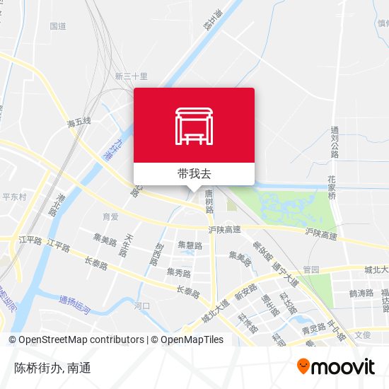 陈桥街办地图