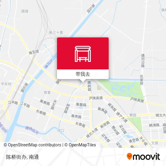 陈桥街办地图