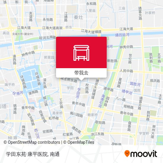 学田东苑·康平医院地图