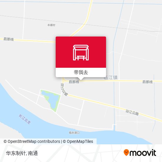 华东制针地图