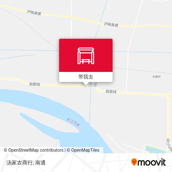 汤家农商行地图