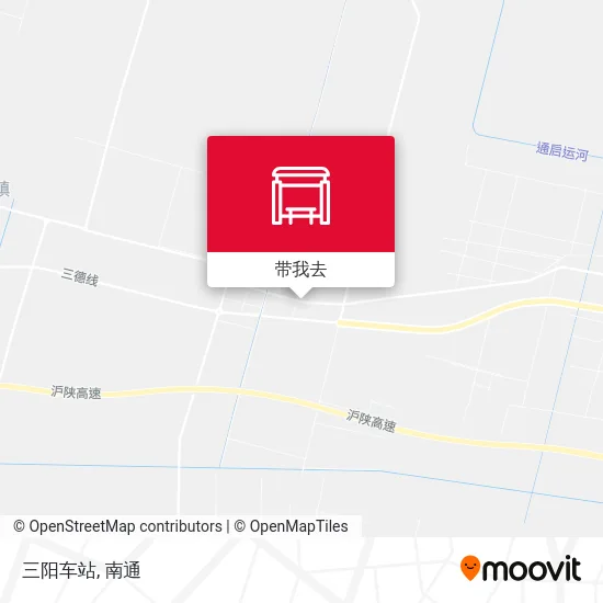三阳车站地图