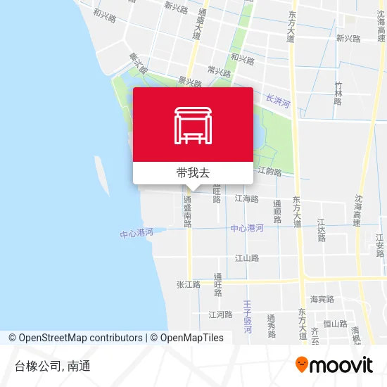 台橡公司地图