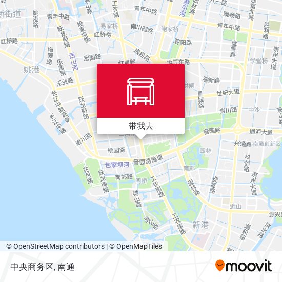 中央商务区地图