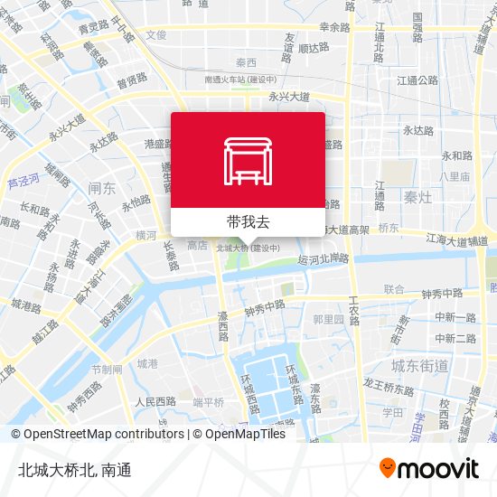 北城大桥北地图