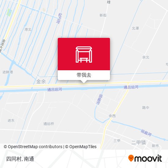 四同村地图