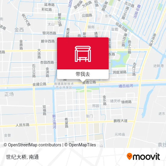 世纪大桥地图