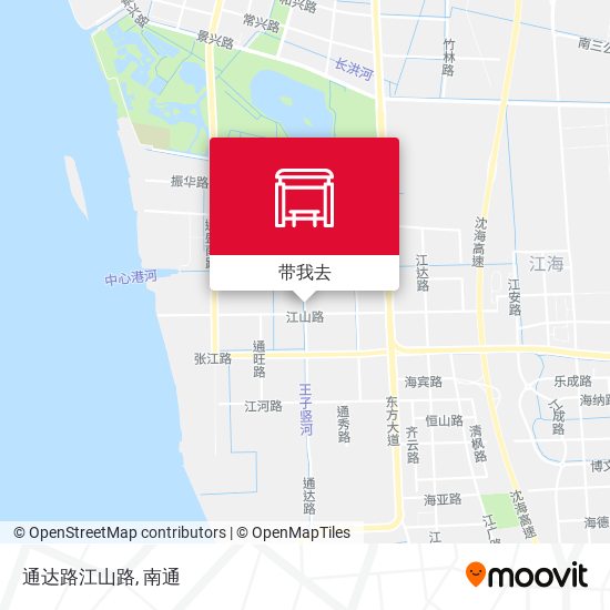通达路江山路地图