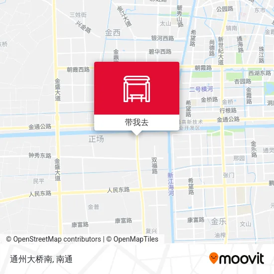 通州大桥南地图
