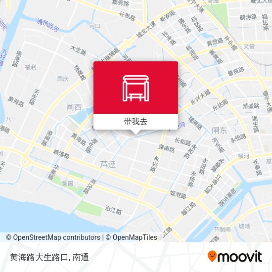 黄海路大生路口地图