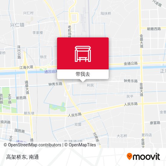 高架桥东地图