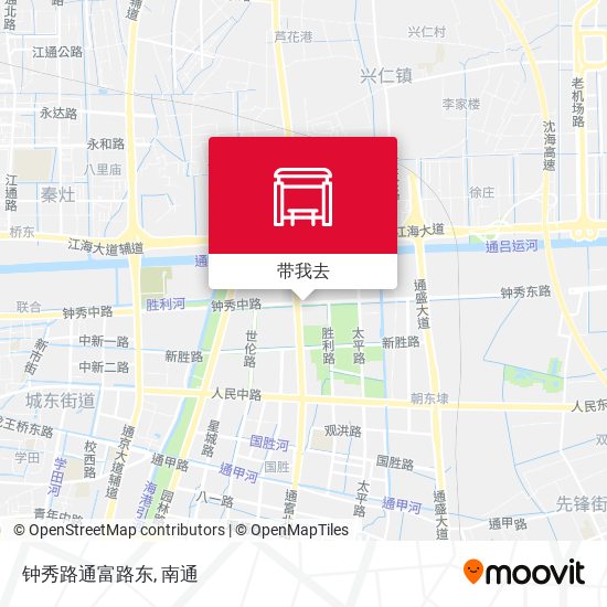 钟秀路通富路东地图