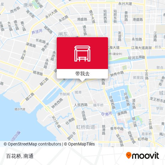 百花桥地图
