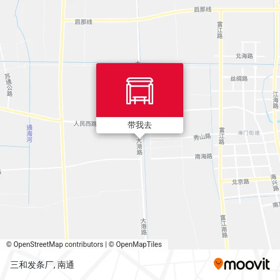 三和发条厂地图