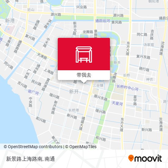 新景路上海路南地图