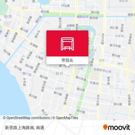 新景路上海路南地图