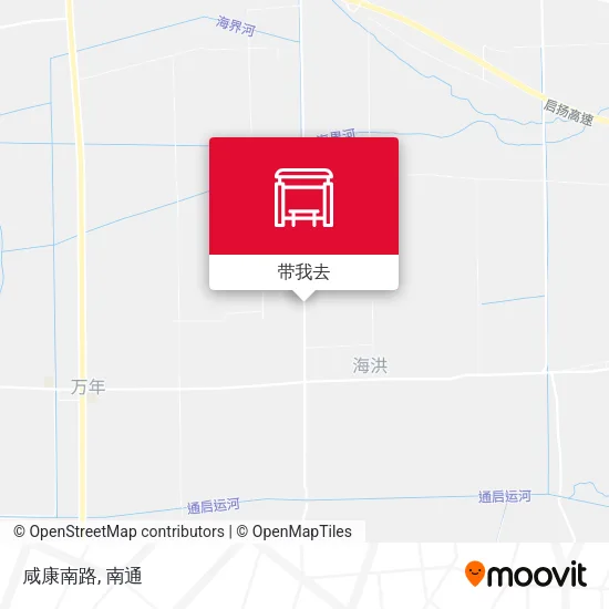 咸康南路地图