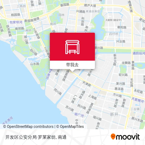 开发区公安分局·罗莱家纺地图