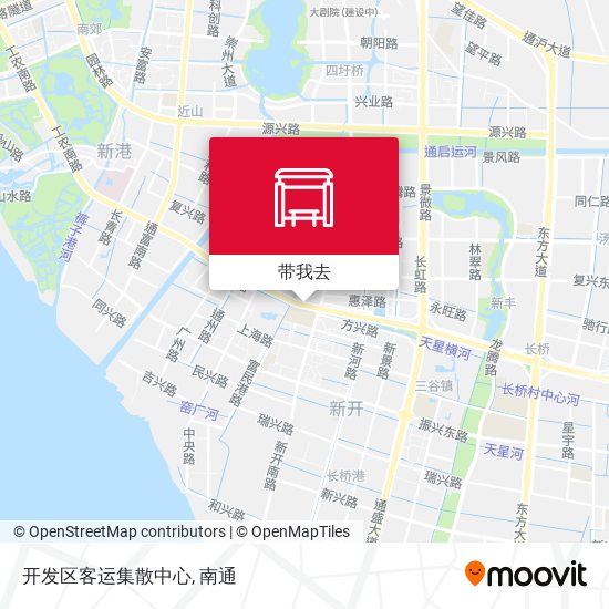 开发区客运集散中心地图