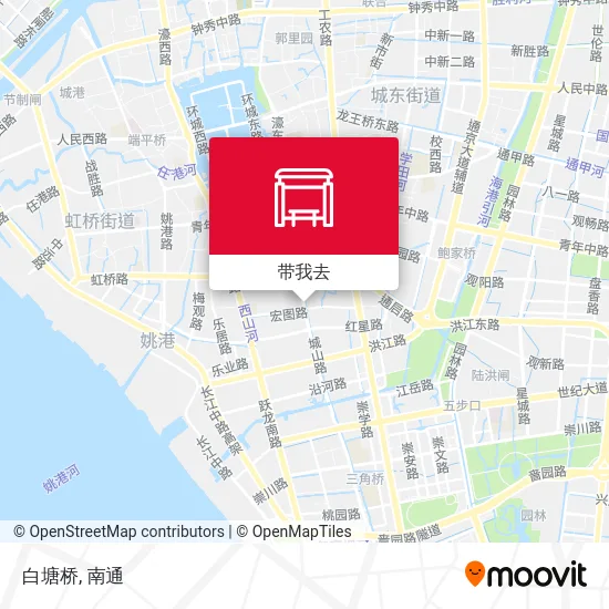 白塘桥地图