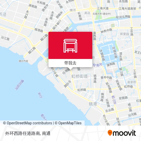 外环西路任港路南地图
