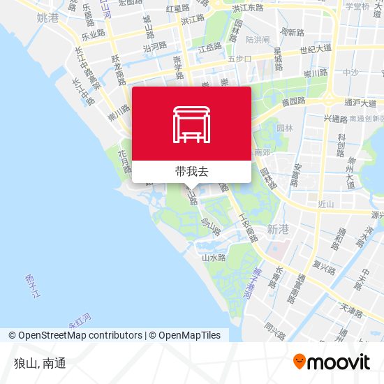 狼山地图