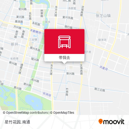 星竹花园地图