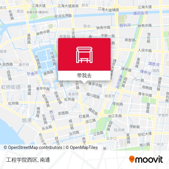 工程学院西区地图